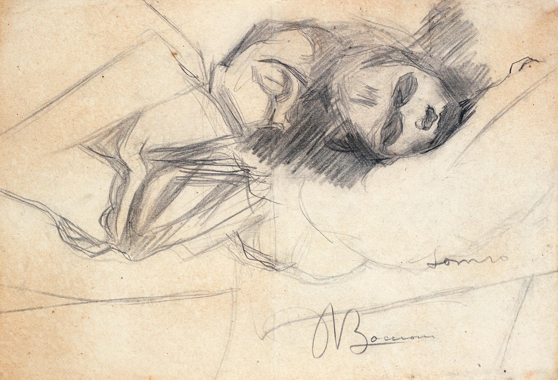 Umberto Boccioni, Sleep, 1910-12