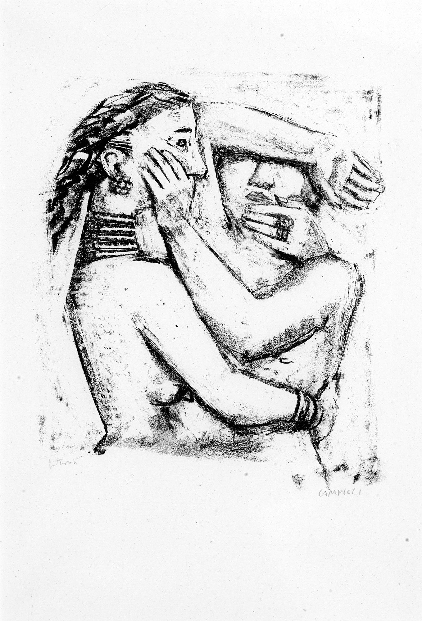 Massimo Campigli, Fedra III - Phaedra, 1948