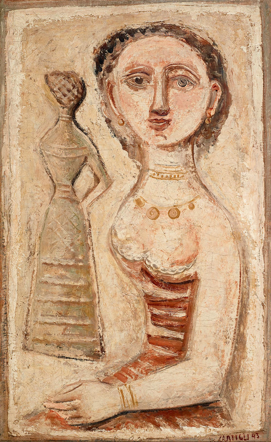 Massimo Campigli, Two Women, 1943