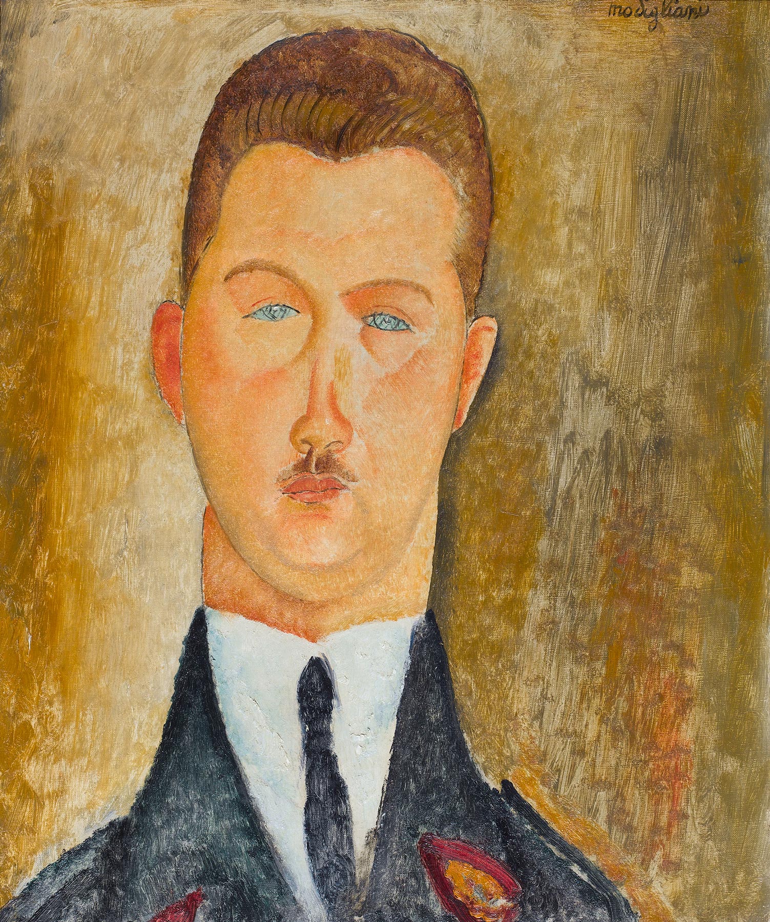 Amedeo Modigliani, Dr. Francois Brabander, 1918