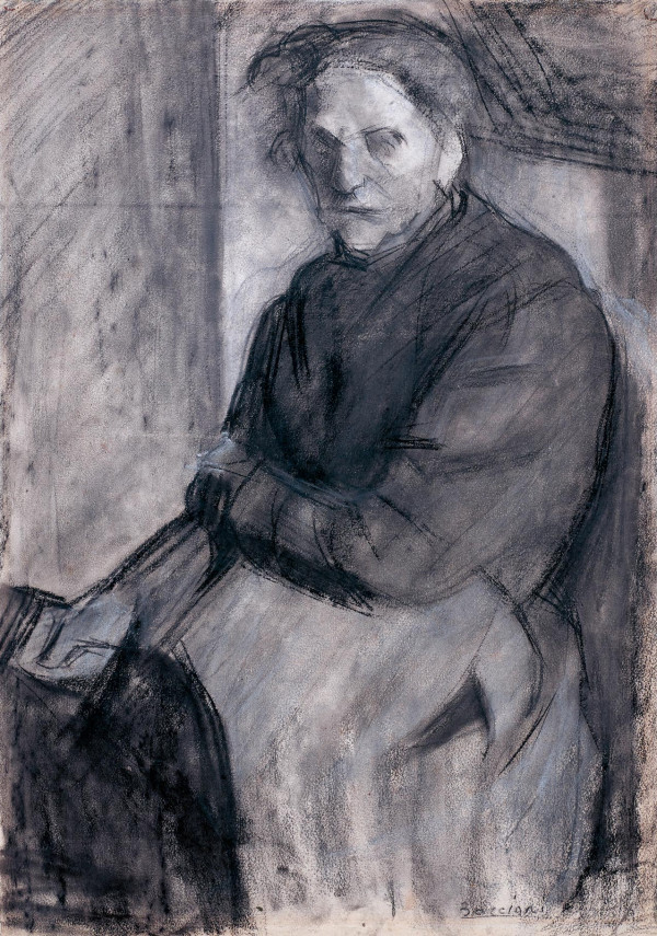 Umberto Boccioni, Seated Woman, 1907