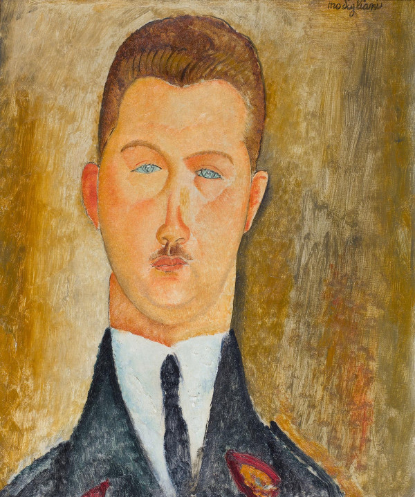 Amedeo Modigliani, Dr. Francois Brabander, 1918
